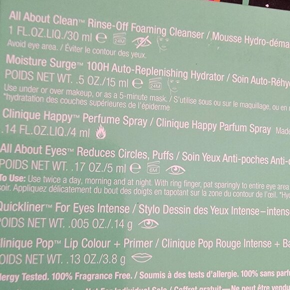 Clinique Makeup Skincare NEW & BOXED CLINIQUE Gift Set - Picture 7 of 9